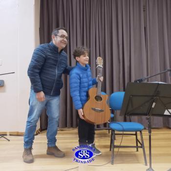 O palco foi todo dos nossos talentosos alunos