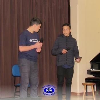 O palco foi todo dos nossos talentosos alunos