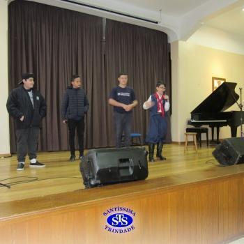 O palco foi todo dos nossos talentosos alunos