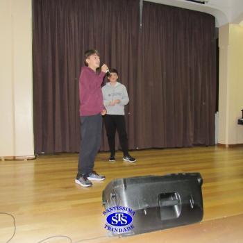 O palco foi todo dos nossos talentosos alunos