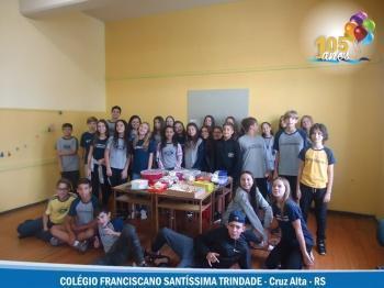 105 anos STS - Lanche coletivo turno da manhã