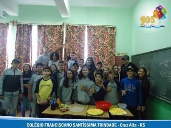 105 anos STS - Lanche coletivo turno da manhã