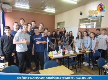 105 anos STS - Lanche coletivo turno da manhã