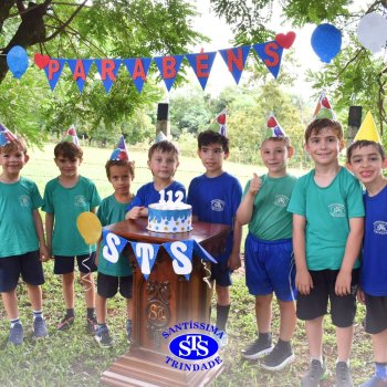 Turmas do 1º ano celebram os 112 anos do Colégio no Parque Franciscano STS com piquenique