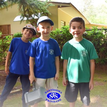 Turmas do 1º ano celebram os 112 anos do Colégio no Parque Franciscano STS com piquenique