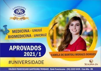 Parabéns, alunos do Santíssima !