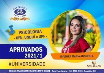 Parabéns, alunos do Santíssima !