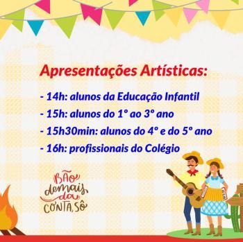 Festa Junina acontece neste sábado, 17/06