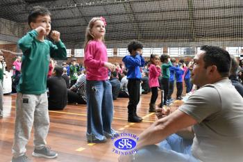 Homenagens aos pais dos alunos do Infantil 5 e do 1º ano