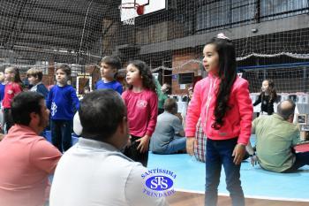 Homenagens aos pais dos alunos do Infantil 5 e do 1º ano