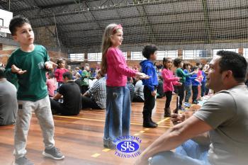 Homenagens aos pais dos alunos do Infantil 5 e do 1º ano