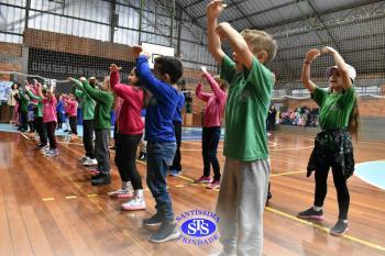 Homenagens aos pais dos alunos do Infantil 5 e do 1º ano
