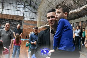Homenagens aos pais dos alunos do Infantil 5 e do 1º ano
