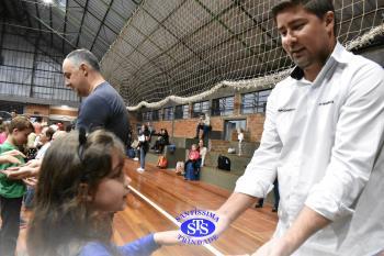 Homenagens aos pais dos alunos do Infantil 5 e do 1º ano