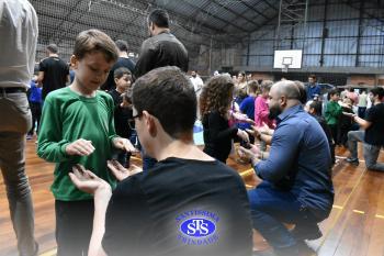 Homenagens aos pais dos alunos do Infantil 5 e do 1º ano