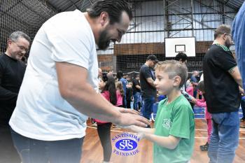 Homenagens aos pais dos alunos do Infantil 5 e do 1º ano