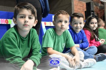 Homenagens aos pais dos alunos do Infantil 5 e do 1º ano