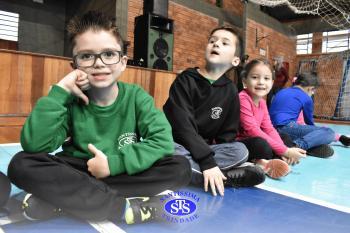 Homenagens aos pais dos alunos do Infantil 5 e do 1º ano