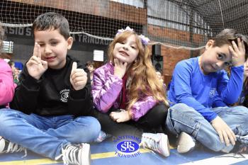 Homenagens aos pais dos alunos do Infantil 5 e do 1º ano