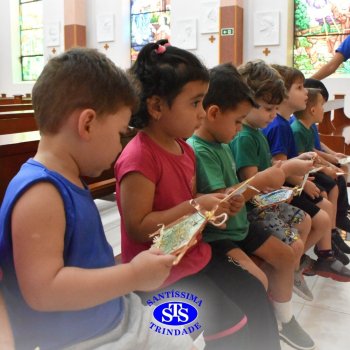 Turmas da Educação Infantil celebram o significado do Natal na Capela