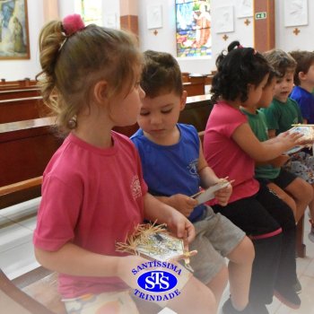Turmas da Educação Infantil celebram o significado do Natal na Capela