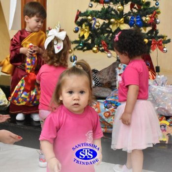 Turmas da Educação Infantil celebram o significado do Natal na Capela