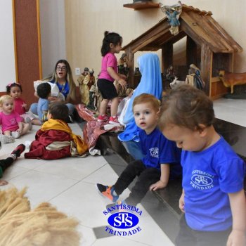 Turmas da Educação Infantil celebram o significado do Natal na Capela