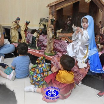 Turmas da Educação Infantil celebram o significado do Natal na Capela