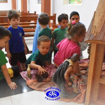 Turmas da Educação Infantil celebram o significado do Natal na Capela