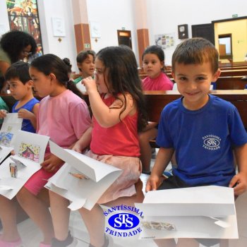 Turmas da Educação Infantil celebram o significado do Natal na Capela