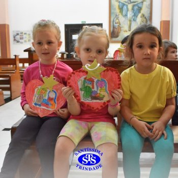 Turmas da Educação Infantil celebram o significado do Natal na Capela