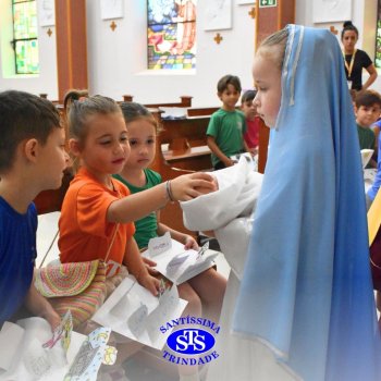 Turmas da Educação Infantil celebram o significado do Natal na Capela