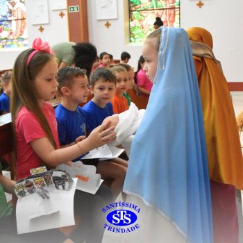 Turmas da Educação Infantil celebram o significado do Natal na Capela