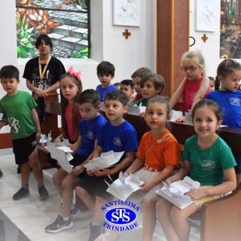 Turmas da Educação Infantil celebram o significado do Natal na Capela