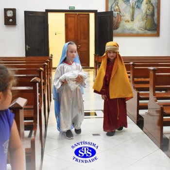 Turmas da Educação Infantil celebram o significado do Natal na Capela