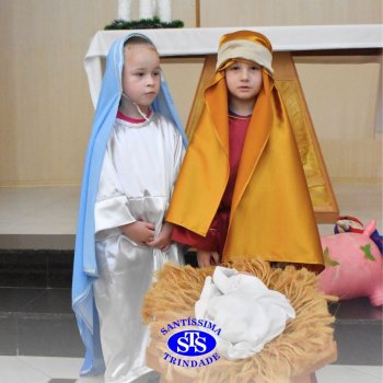 Turmas da Educação Infantil celebram o significado do Natal na Capela