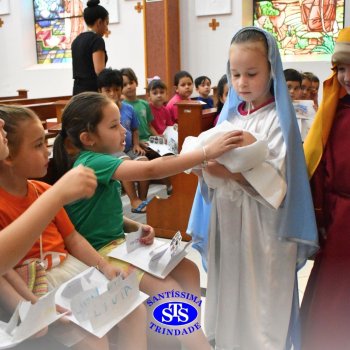 Turmas da Educação Infantil celebram o significado do Natal na Capela