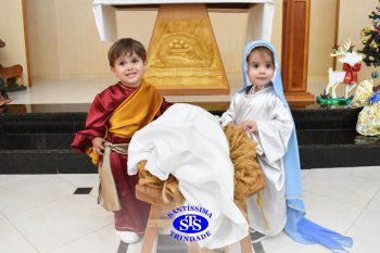 Turmas da Educação Infantil celebram o significado do Natal na Capela