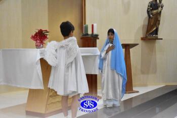 Alunos de 3º, 4º e 5º ano participam de Celebrações de Natal