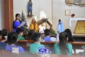 Alunos de 3º, 4º e 5º ano participam de Celebrações de Natal