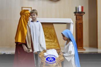 Alunos de 3º, 4º e 5º ano participam de Celebrações de Natal