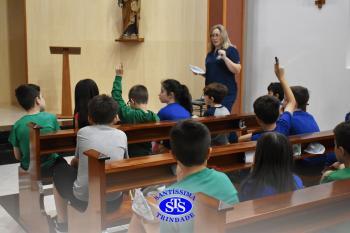 Alunos de 3º, 4º e 5º ano participam de Celebrações de Natal