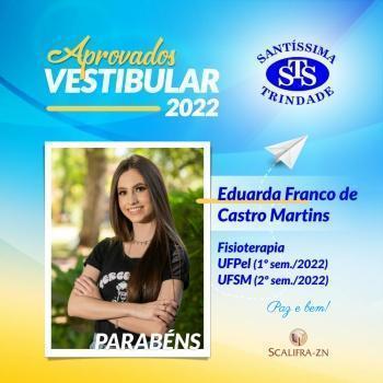 Parabéns, alunos aprovados! 