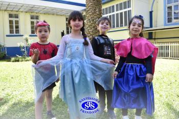 Alunos participam de atividades alusivas ao Dia da Criança 