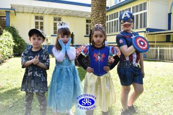 Alunos participam de atividades alusivas ao Dia da Criança 