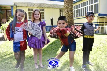 Alunos participam de atividades alusivas ao Dia da Criança 
