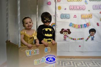 Alunos participam de atividades alusivas ao Dia da Criança 