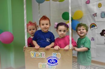 Alunos participam de atividades alusivas ao Dia da Criança 