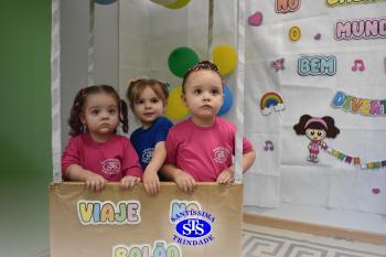Alunos participam de atividades alusivas ao Dia da Criança 