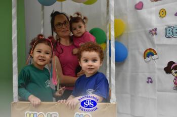 Alunos participam de atividades alusivas ao Dia da Criança 